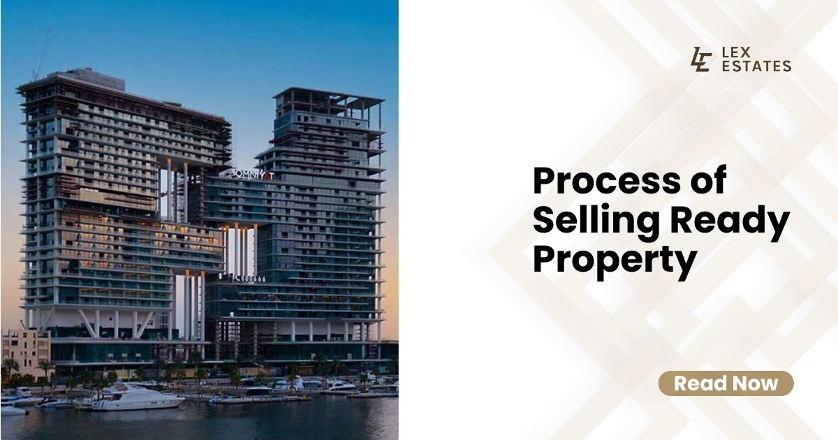 Process of Selling Ready Property