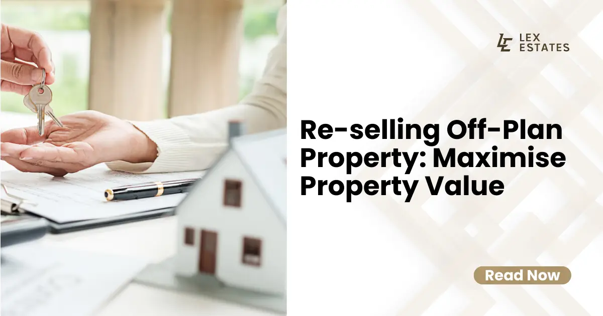 re-selling off-plan property