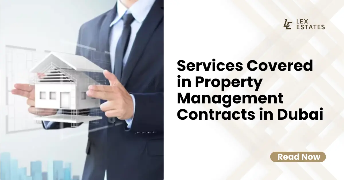 Services covered in property management contracts