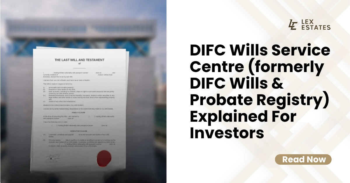 DIFC Wills Service Centre