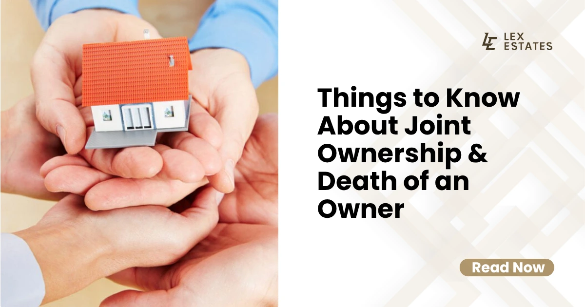 Joint ownership & death of an owner